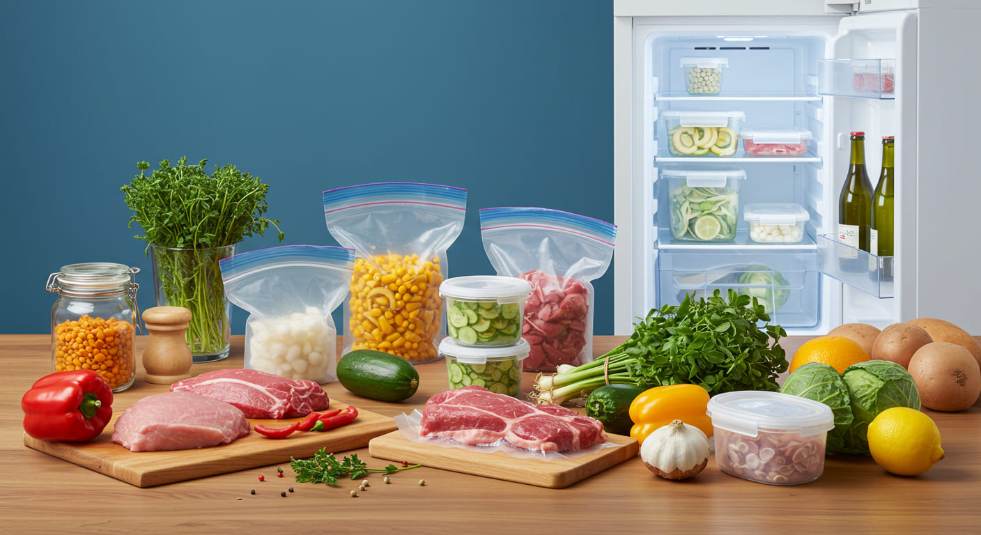 Como Congelar Alimentos sem Perder Sabor e Textura
